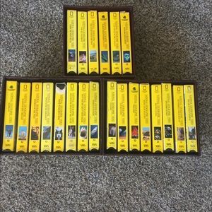 National Geographic VHS lot